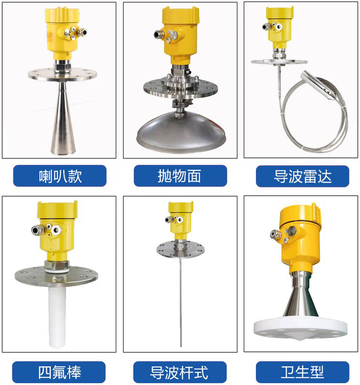 油罐雷達(dá)液位計(jì)產(chǎn)品分類圖